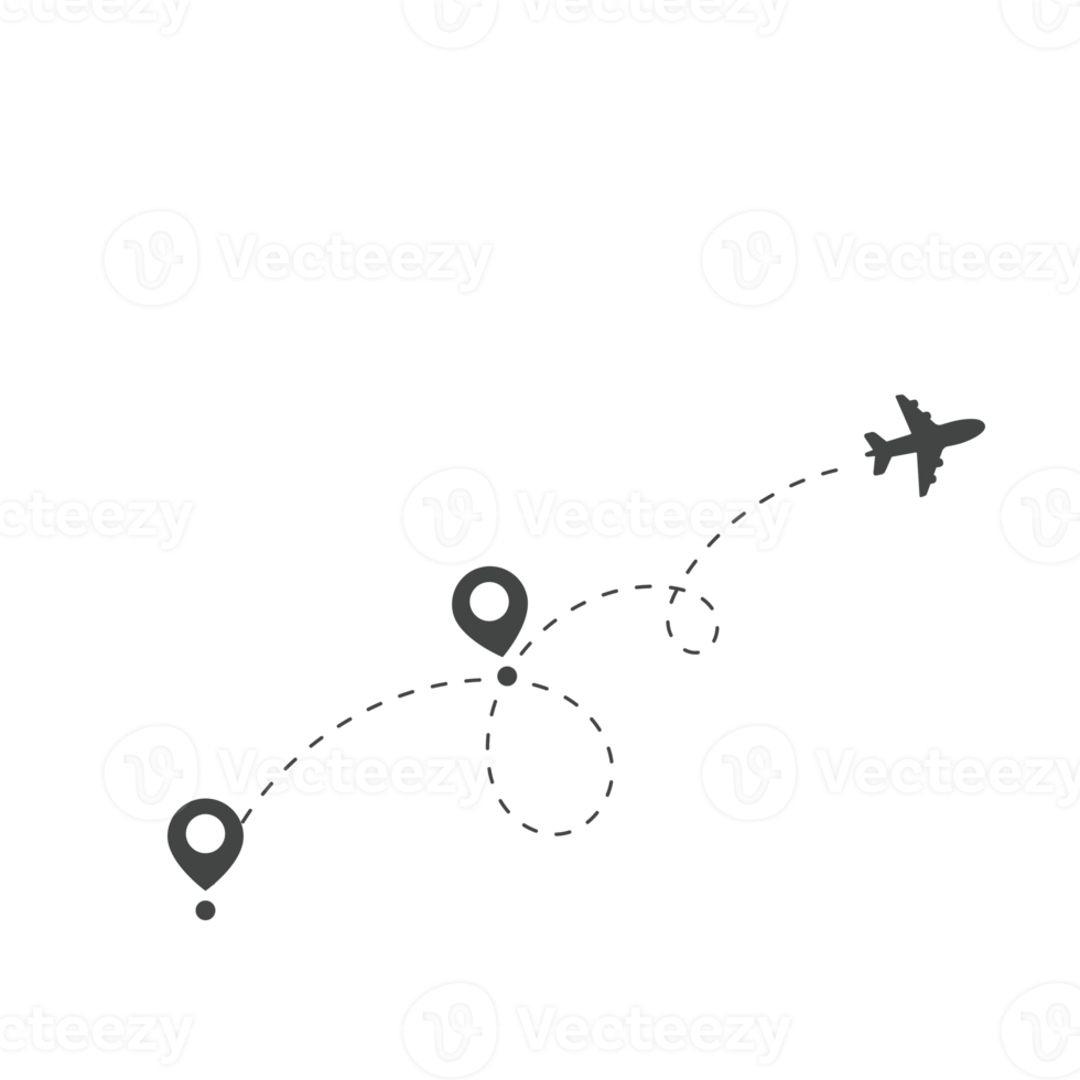 Perno Di Itinerario Di Viaggio Aereo Sulla Mappa Del Mondo Idee Di Viaggio Di Viaggio png