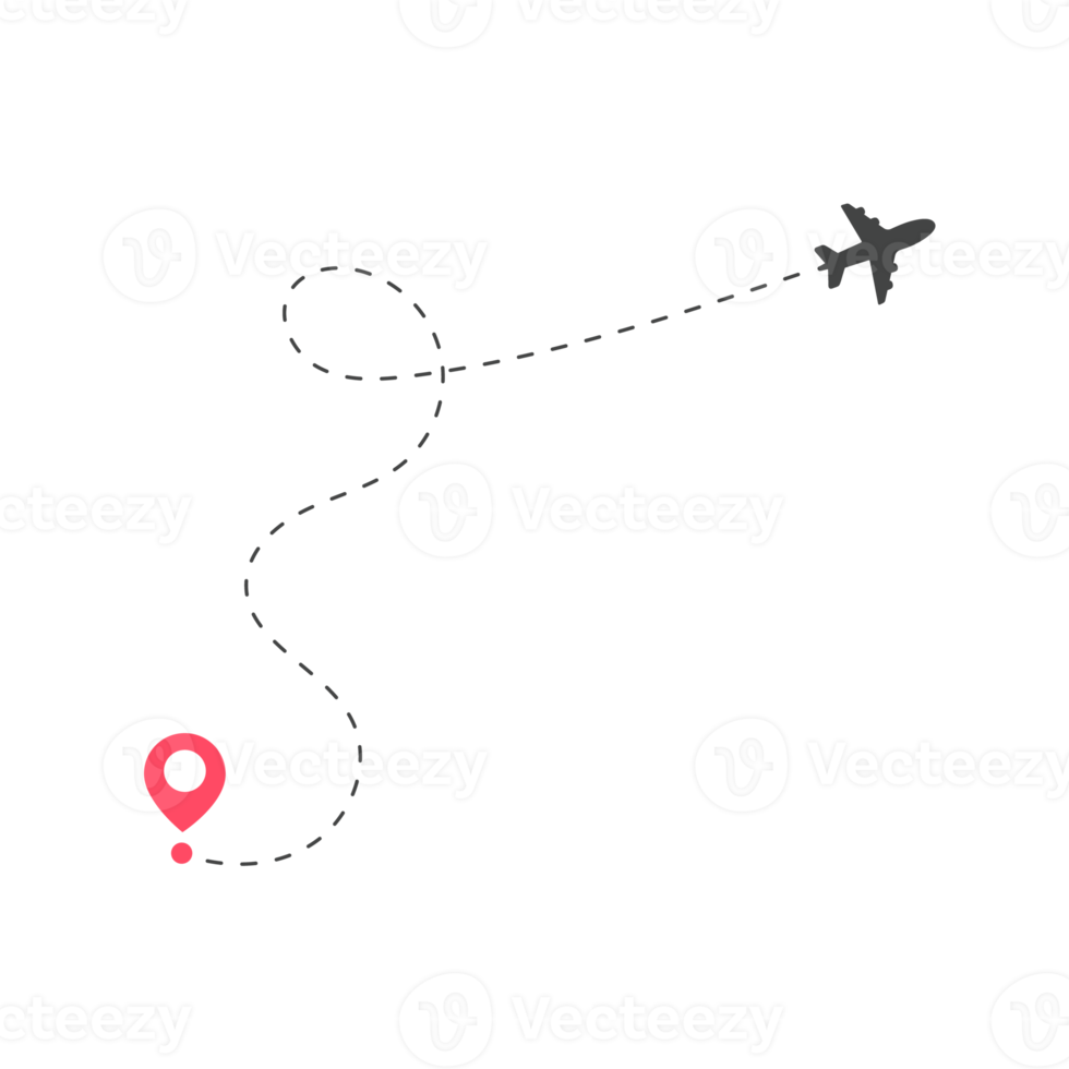 pino de rota de viagem de avião no mapa do mundo ideias de viagens de viagem png