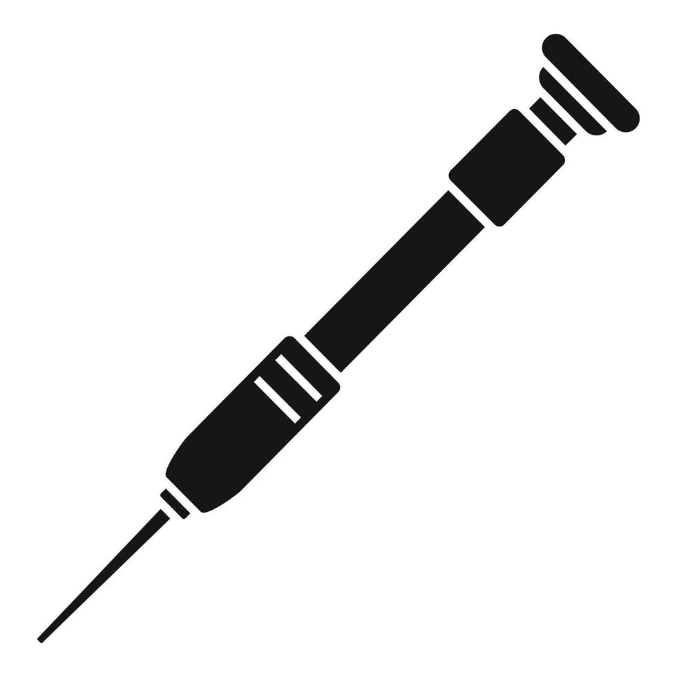 Small phone screwdriver icon, simple style vector