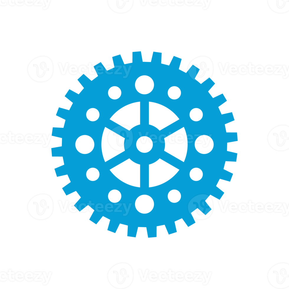 Gear wheel icon. Machine gear for setting Ideas to drive business forward through innovation. png