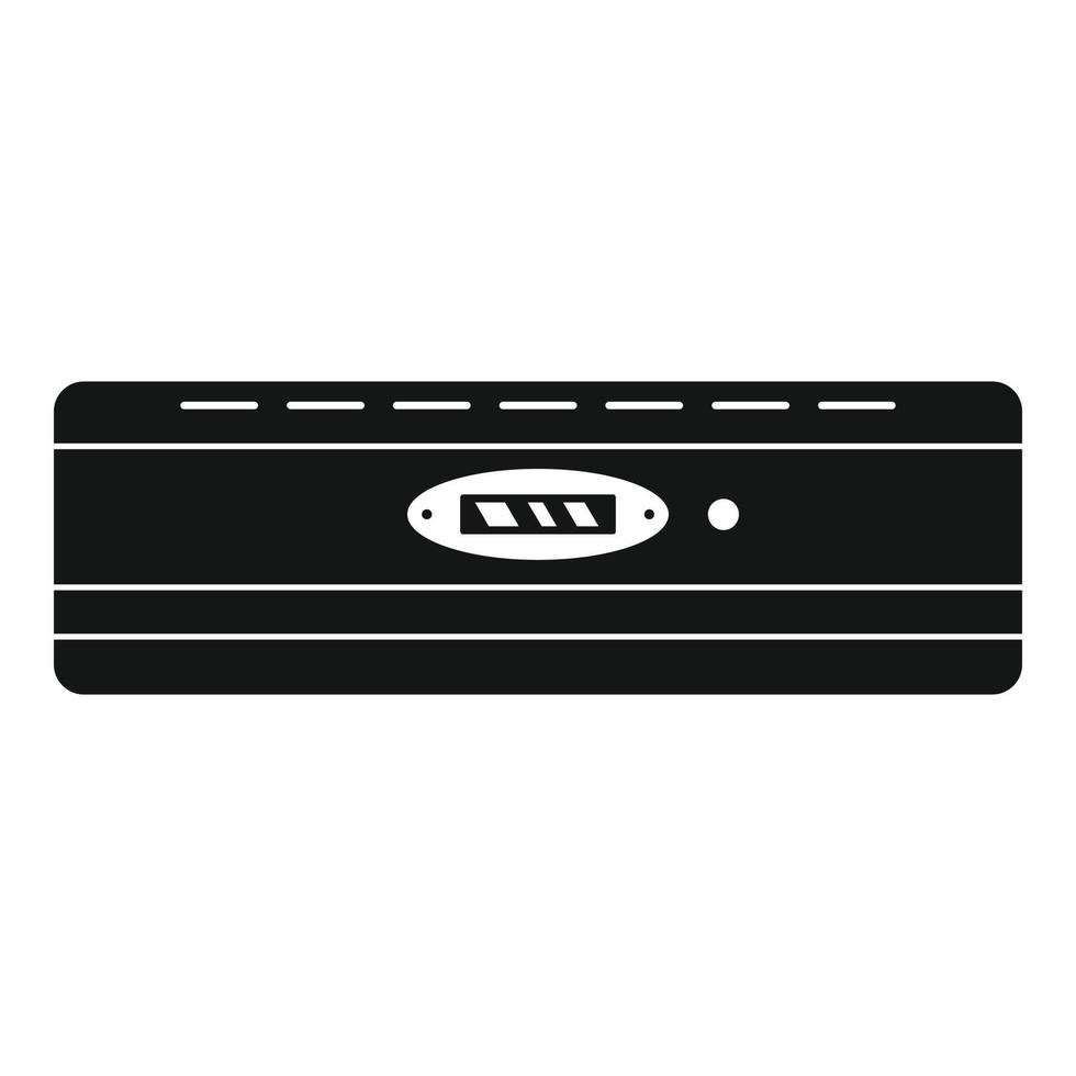 Modern conditioner icon, simple style vector