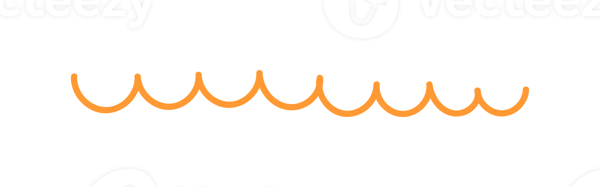hand drawn dotted line for border decoration Underline a cute quote. png