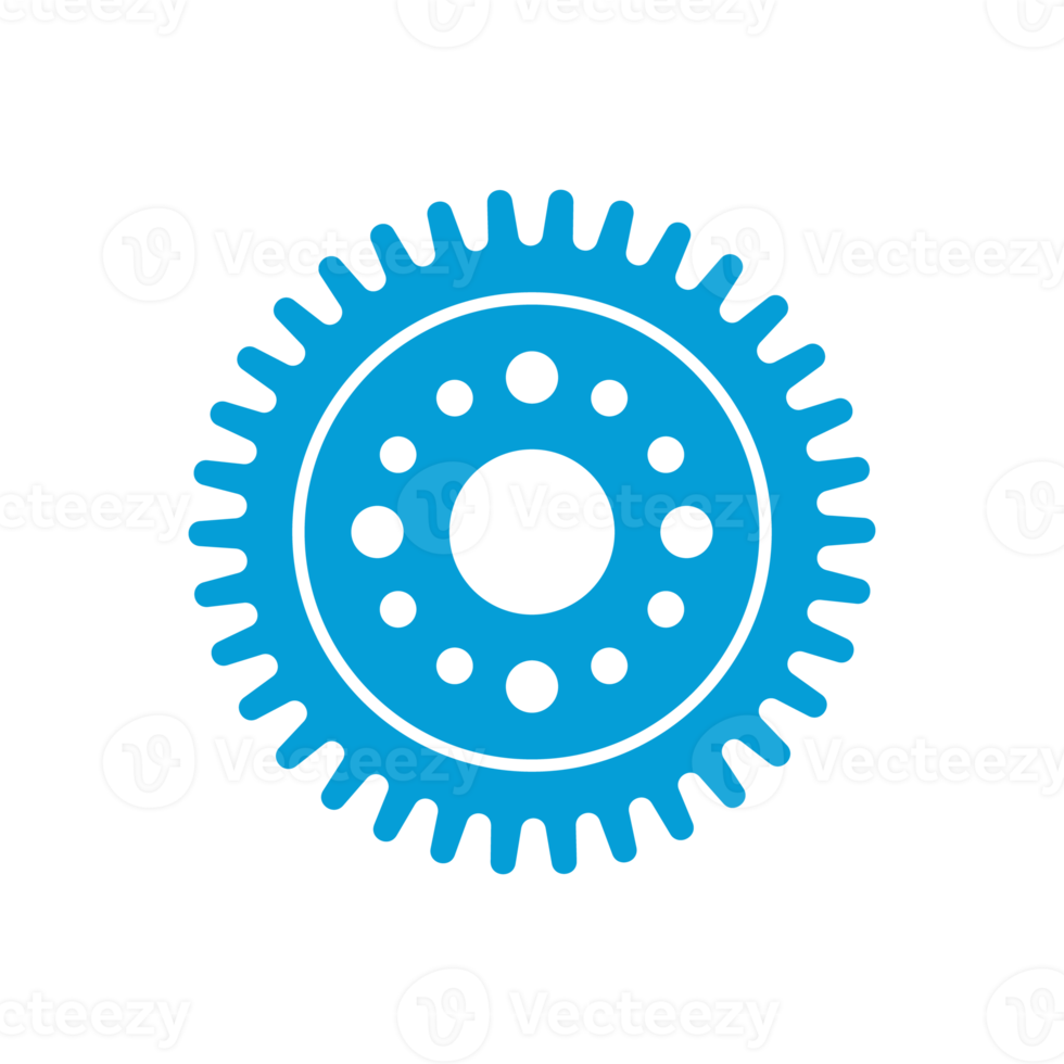 Gear wheel icon. Machine gear for setting Ideas to drive business forward through innovation. png