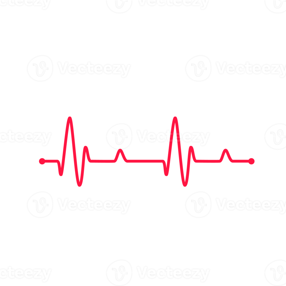 Heartbeat graph Concept of helping patients and exercising for health. png