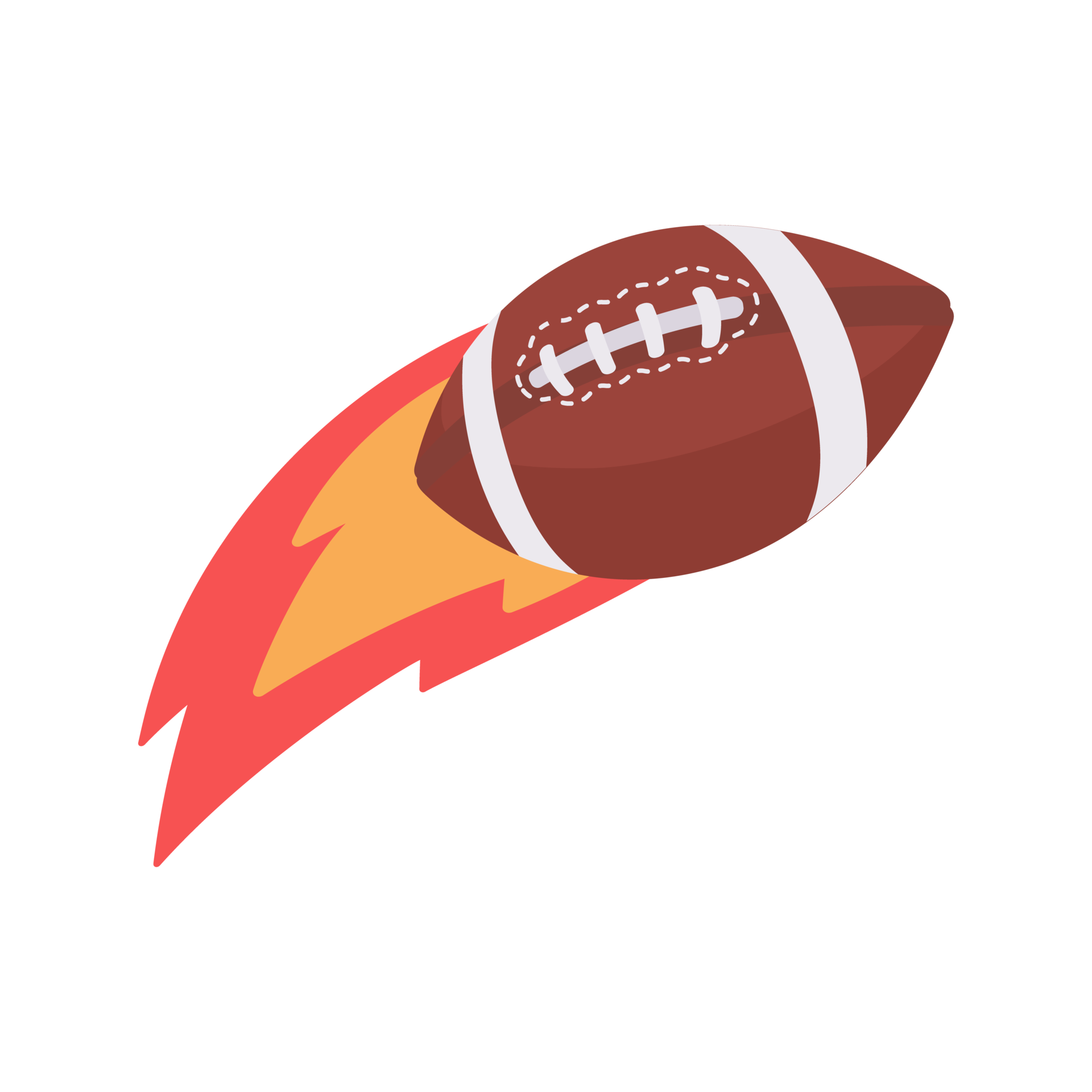 american football burst into flames. american football match elements
