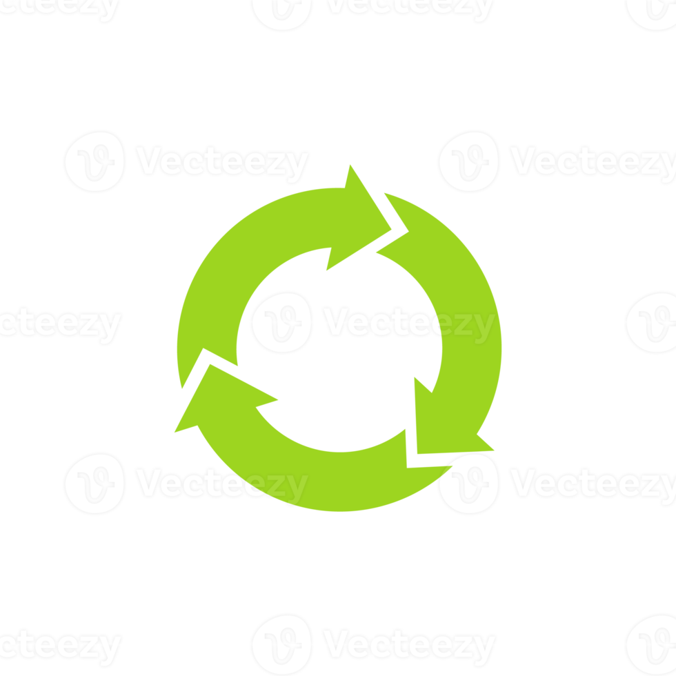 Recycling icon. An arrow that revolves endlessly Reuse concept Recycled. png