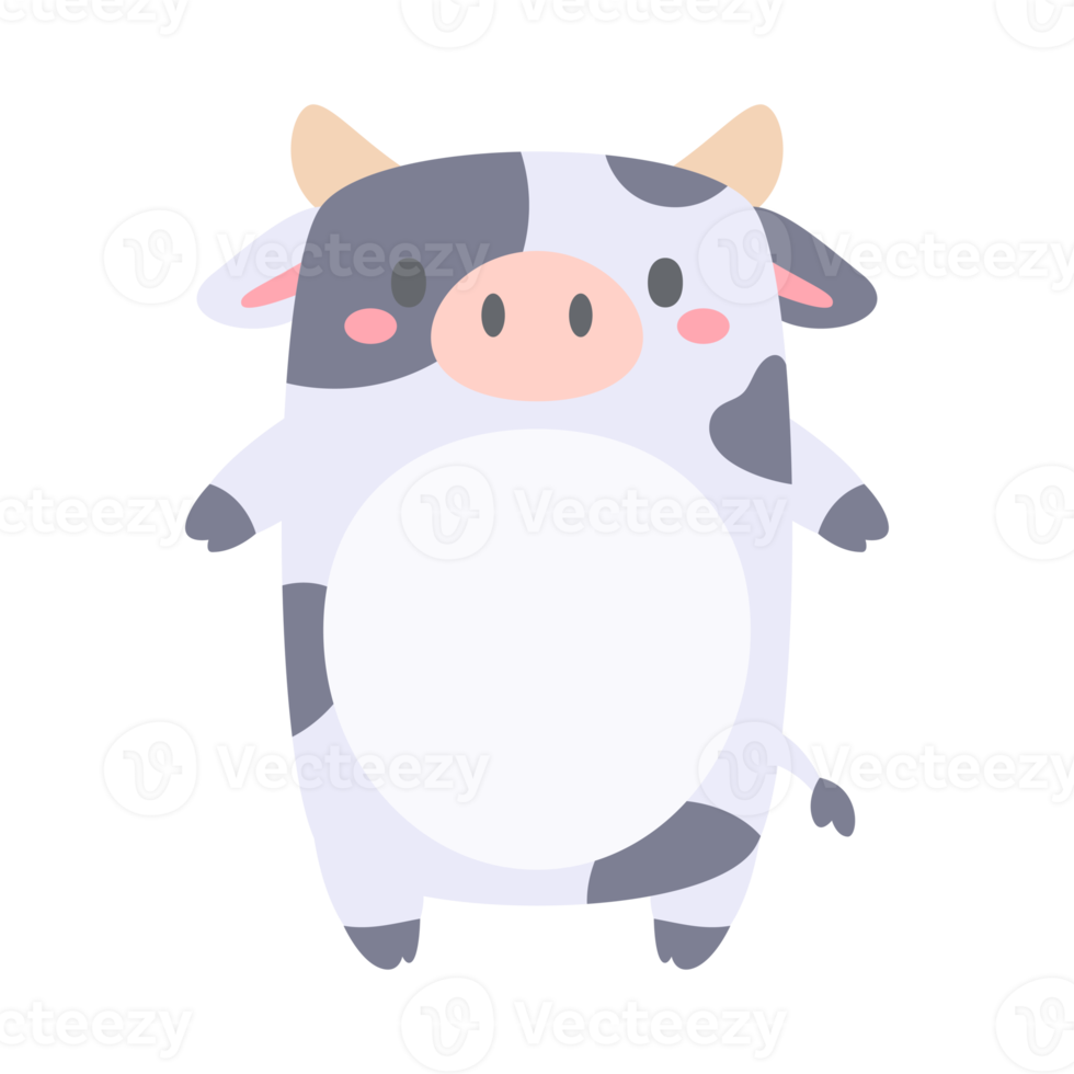 cute wild animal cartoon text frame for decorating schedule notebook png