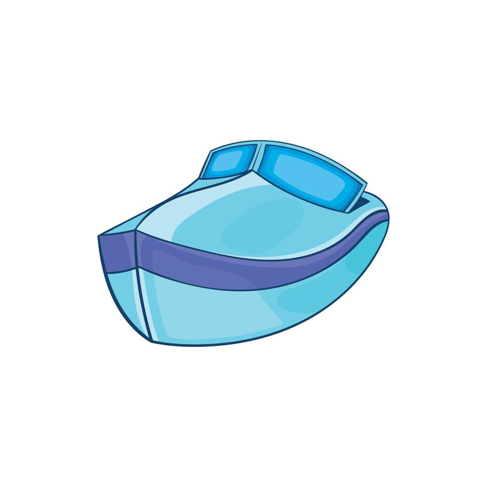 Powerboat icon in cartoon style vector