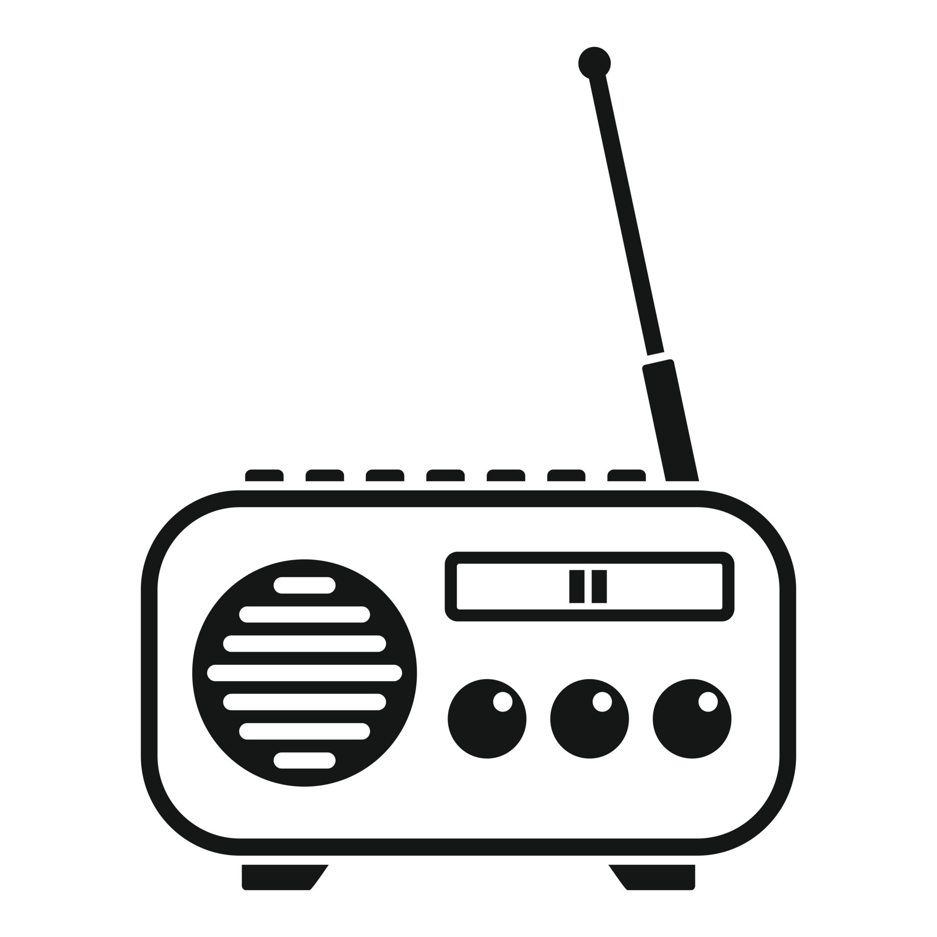 House radio icon simple style 14629462 vector art at vecteezy