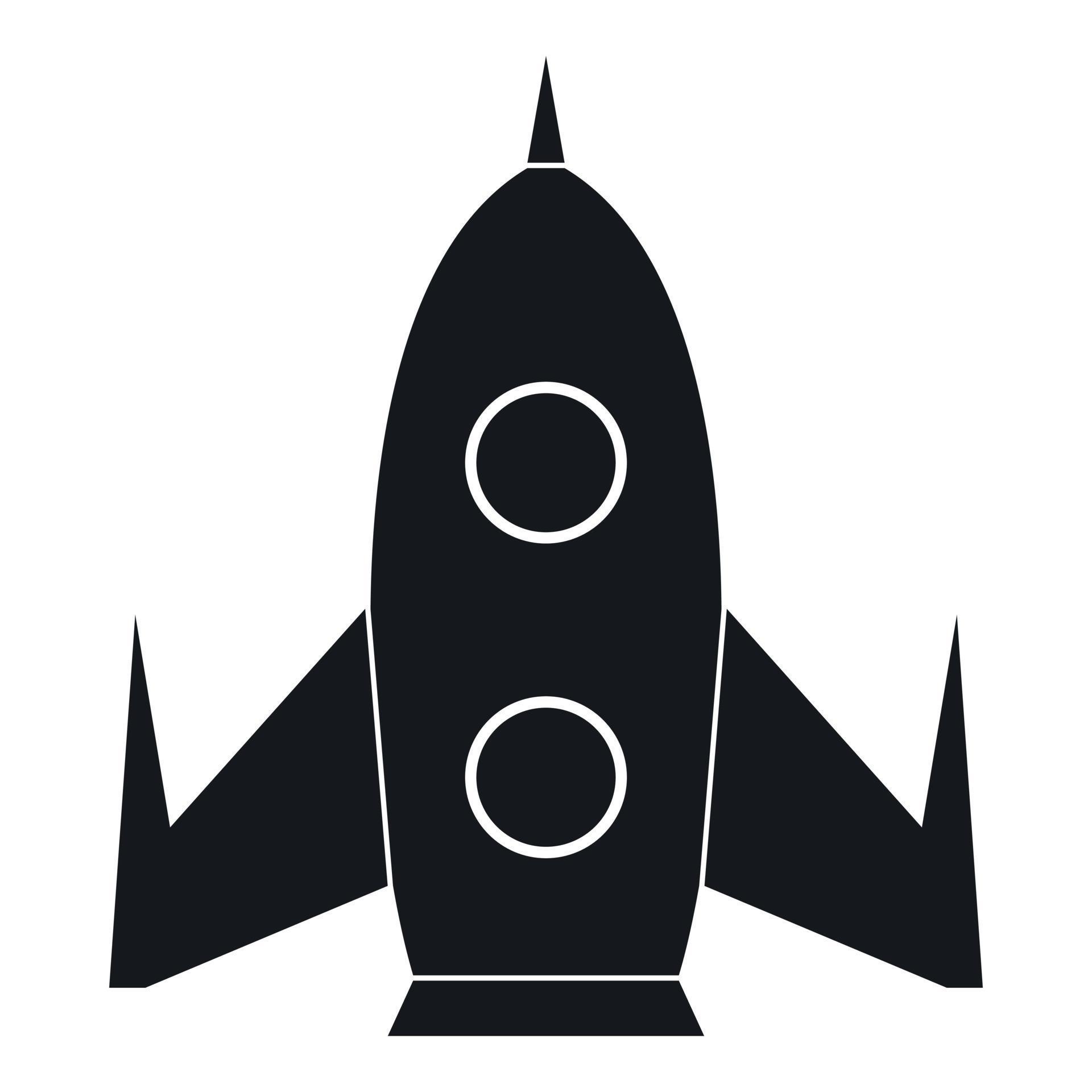 Rocket icon, simple style 14630177 Vector Art at Vecteezy