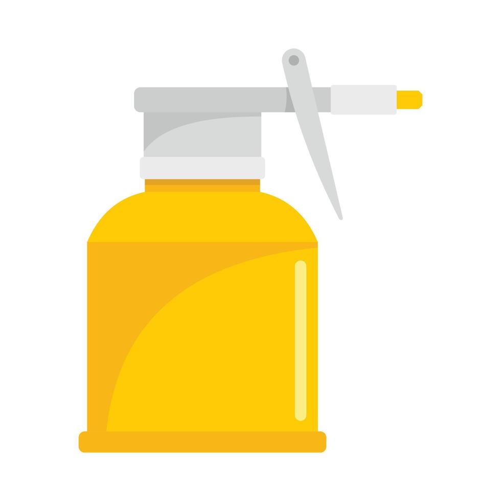 Car bottle spray icon, flat style vector