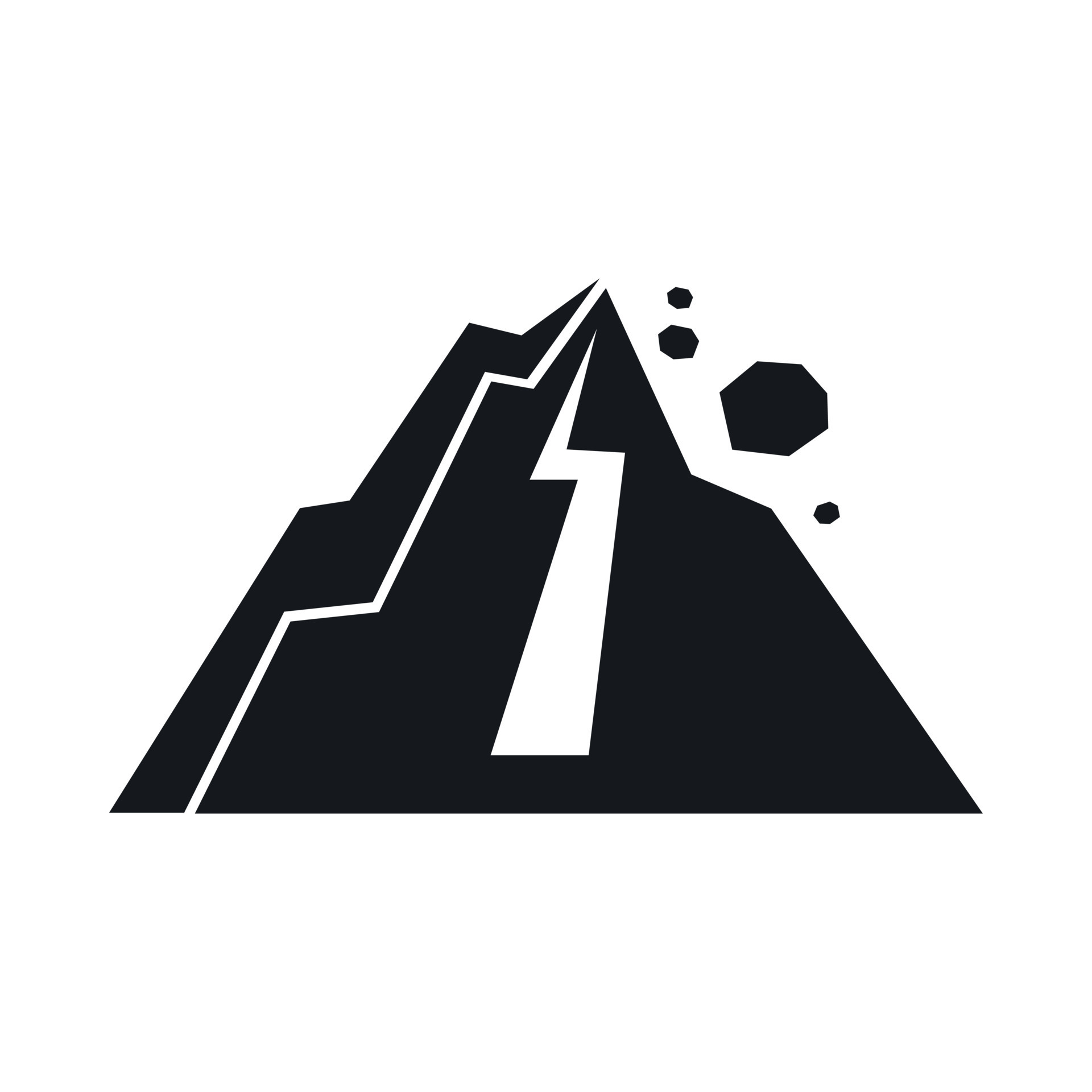 Rockfall icon, simple style 14630297 Vector Art at Vecteezy