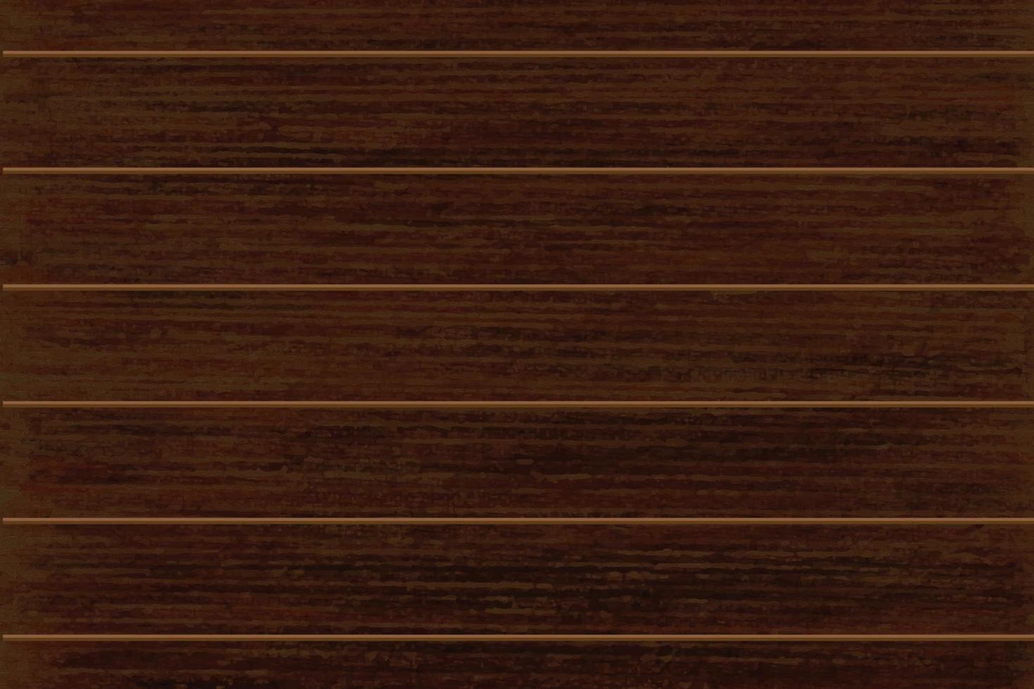 Dark wooden background table top vector