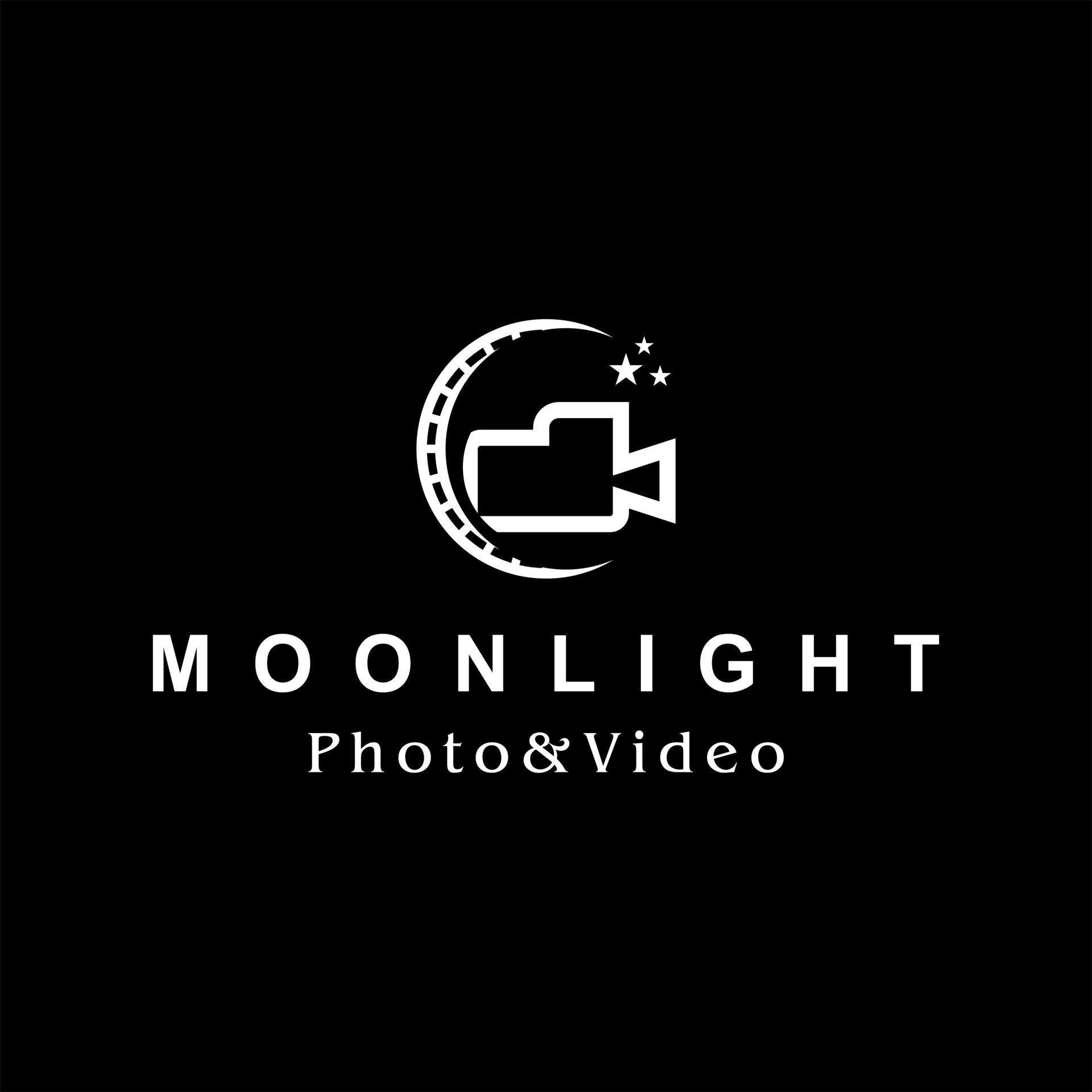 photo and video production logo design 14630789 Vector Art at Vecteezy