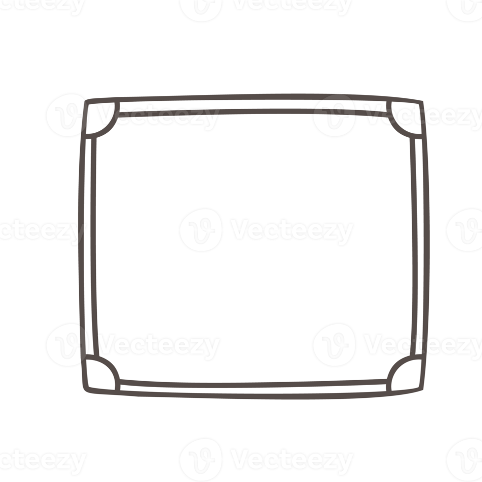 conjunto de garabatos de diario de viñetas. elementos de cuaderno planificador dibujado a mano png