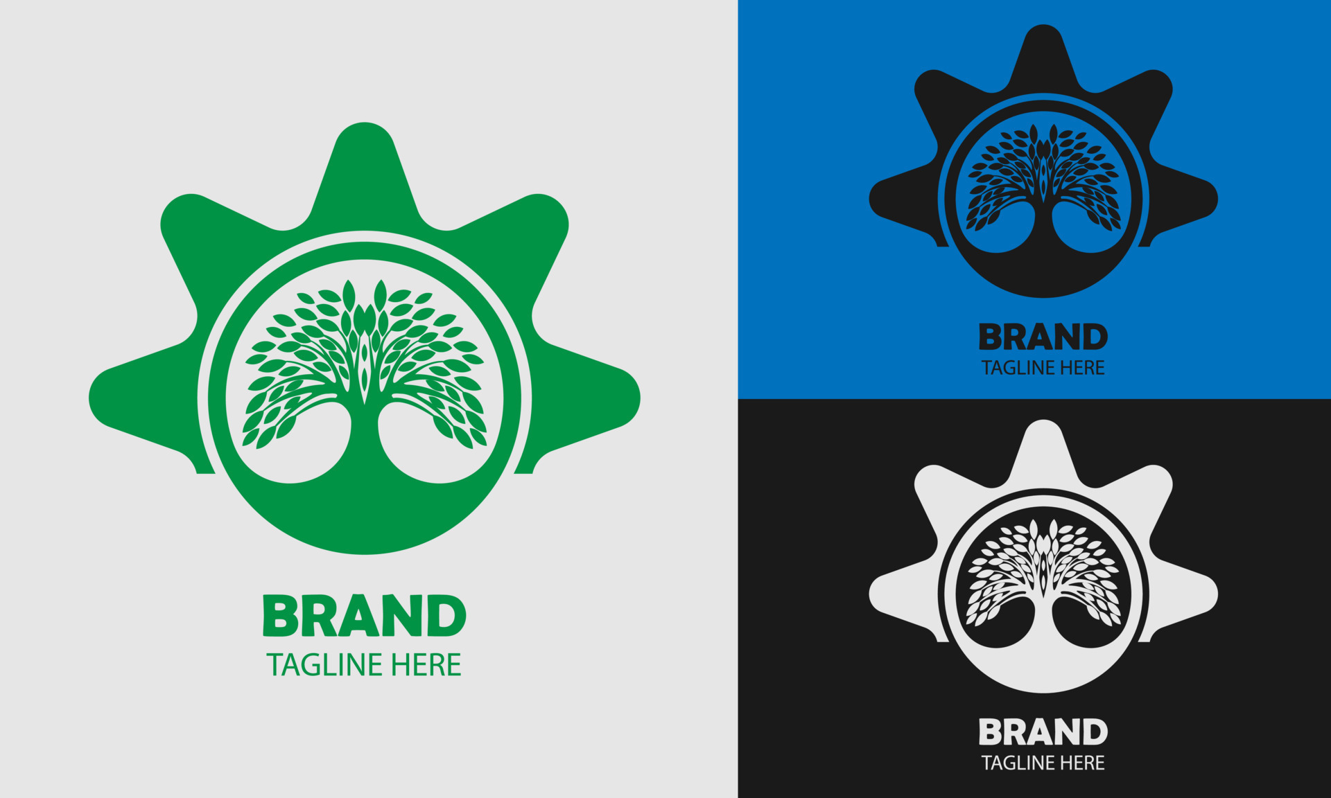 arrangement design and logo icon element tree 14630993 Vector Art at ...