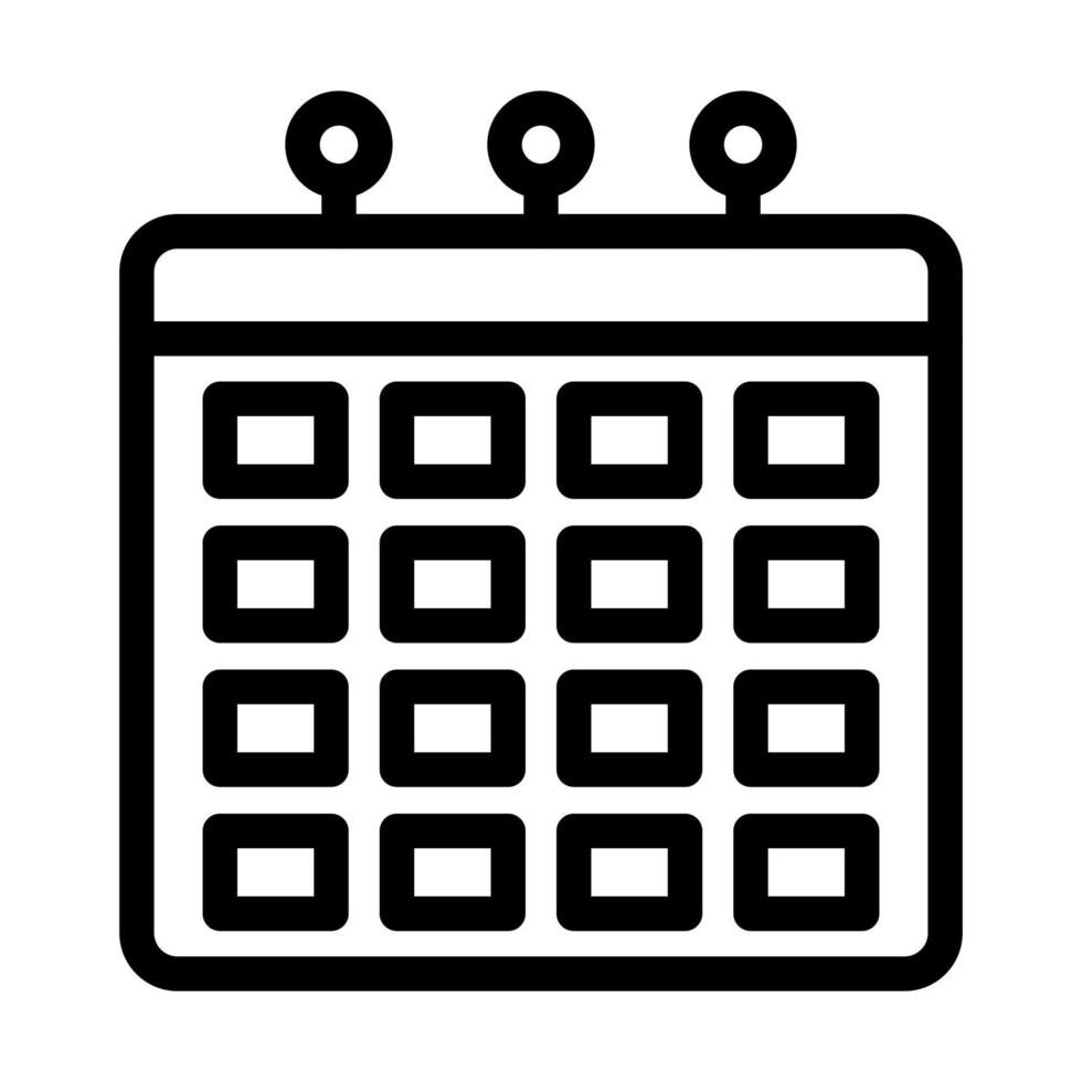 Planner Icon Design vector