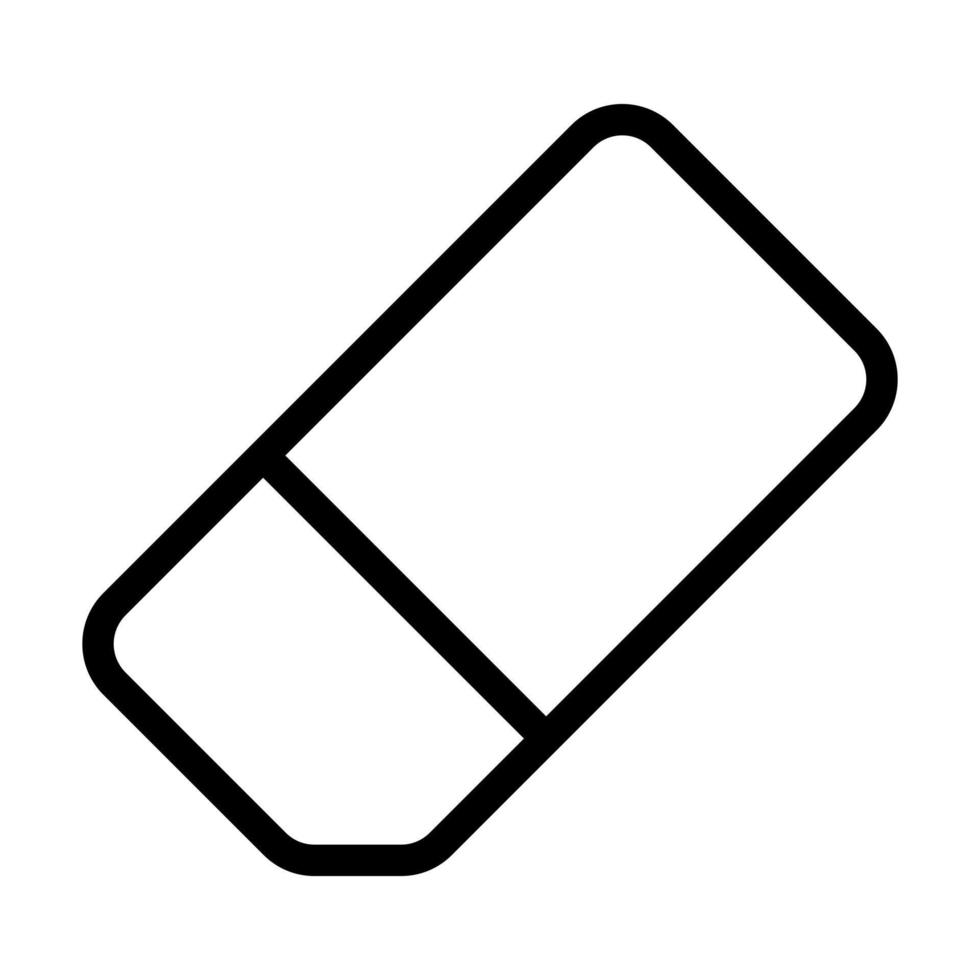 Eraser Icon Design vector