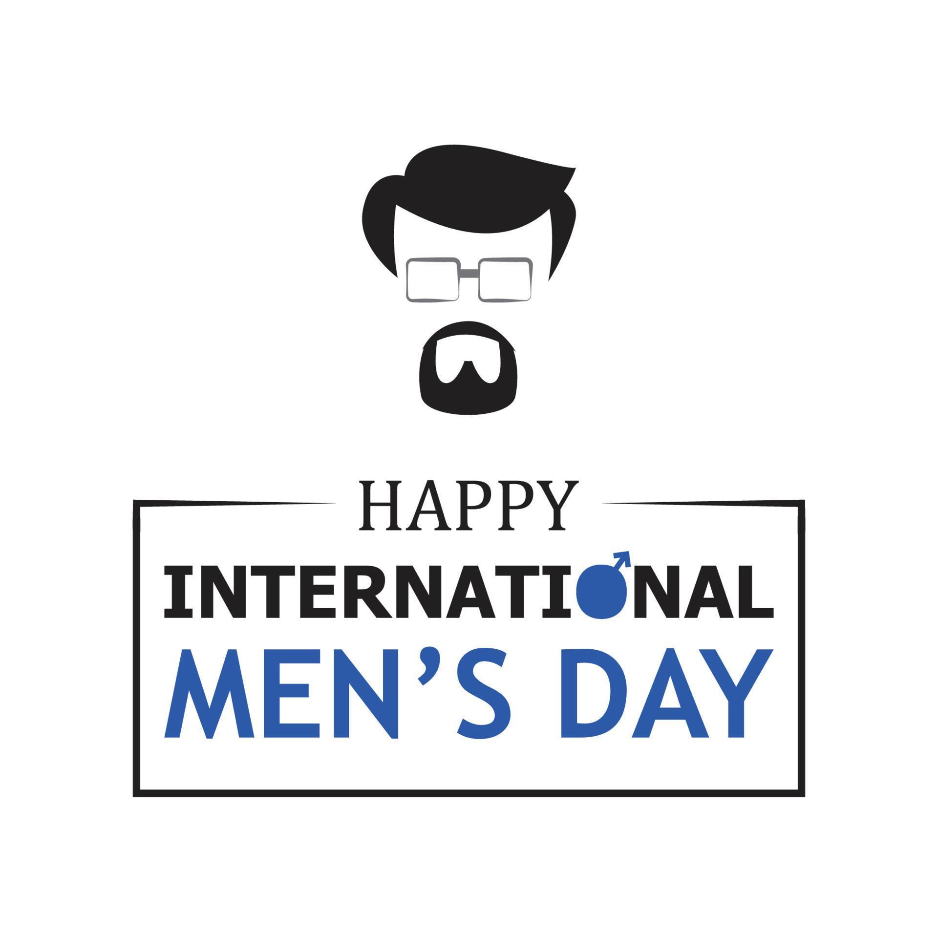 Vector illustration of Happy International Men's Day 14632593 Vector