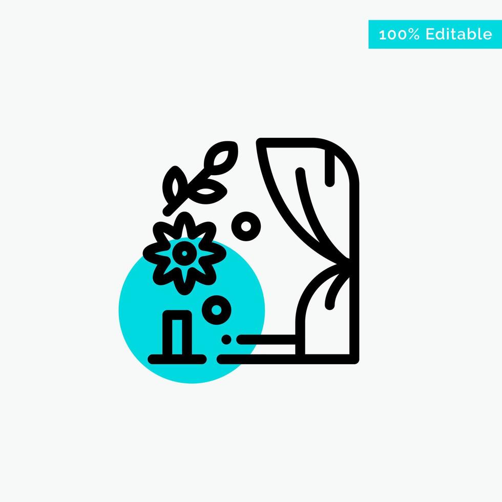 Arch Love Wedding Heart turquoise highlight circle point Vector icon