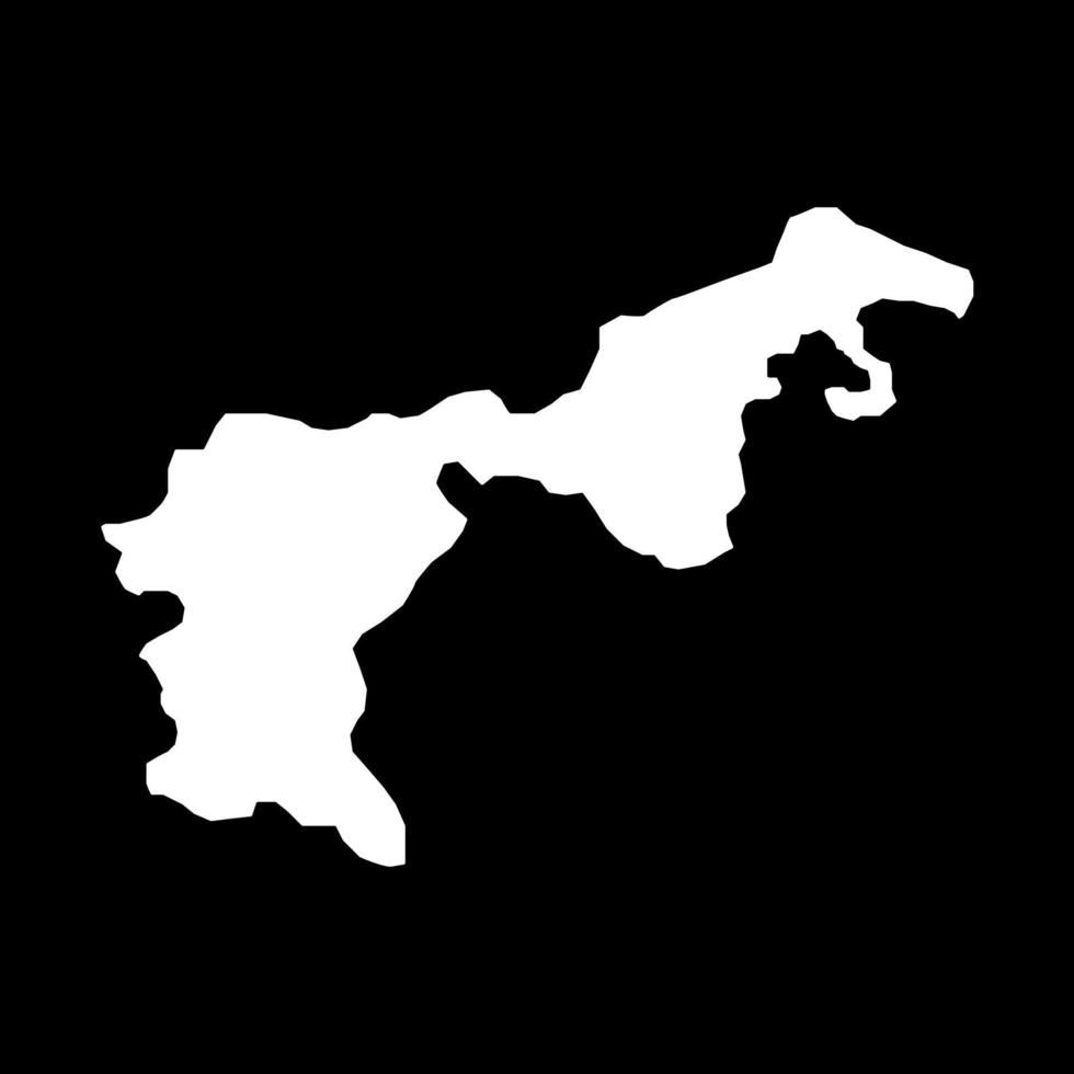 Appenzell Ausserrhoden map, Cantons of Switzerland. Vector illustration.