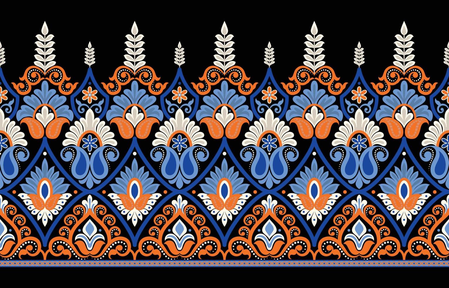 Seamless floral pattern. Vector illustration.