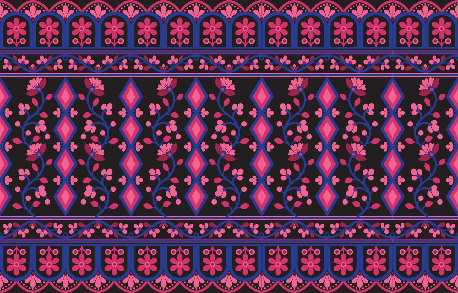 Seamless floral pattern. Vector illustration.