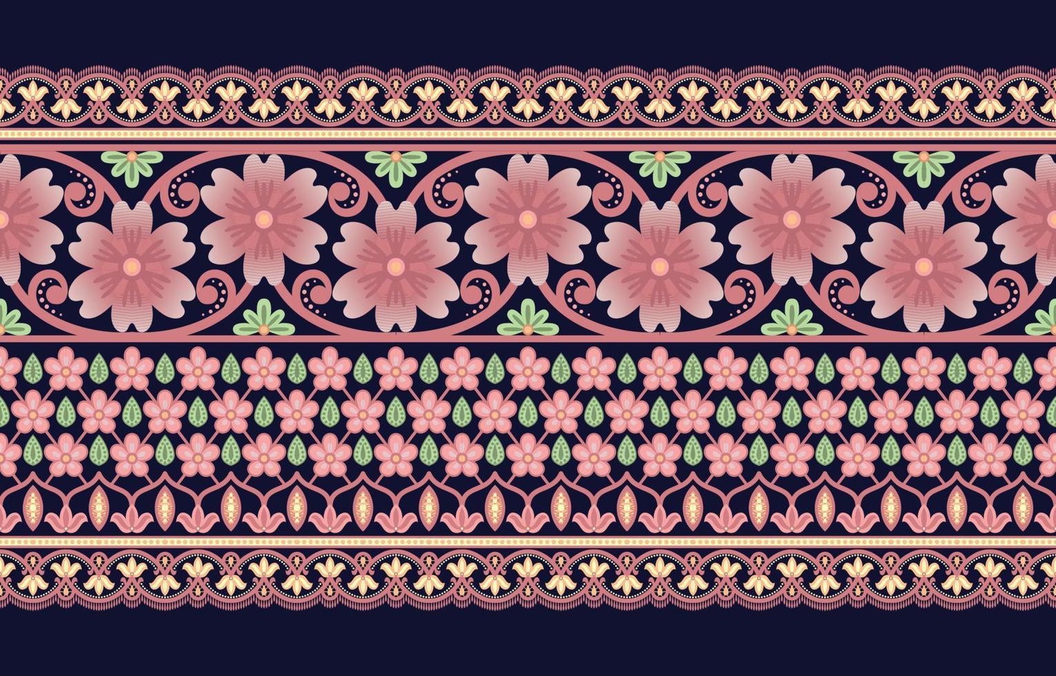 Seamless floral pattern. Vector illustration.