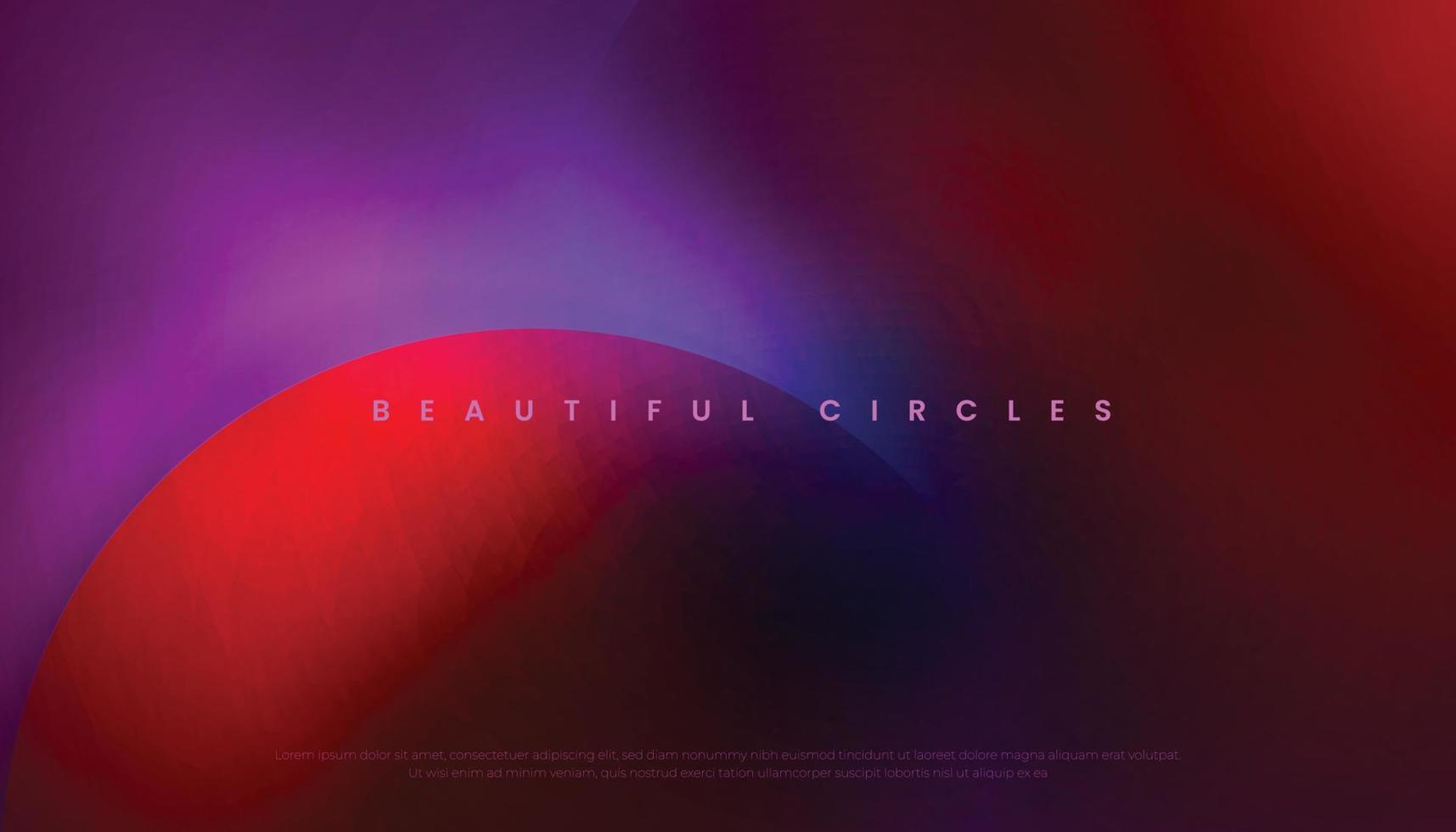Abstract Colorful Gradient Blurred Background. Futuristic Vibrant Shape for Poster, Banner, Cover, Wallpaper, Landing Page, Visual Branding, etc. Vector Illustration