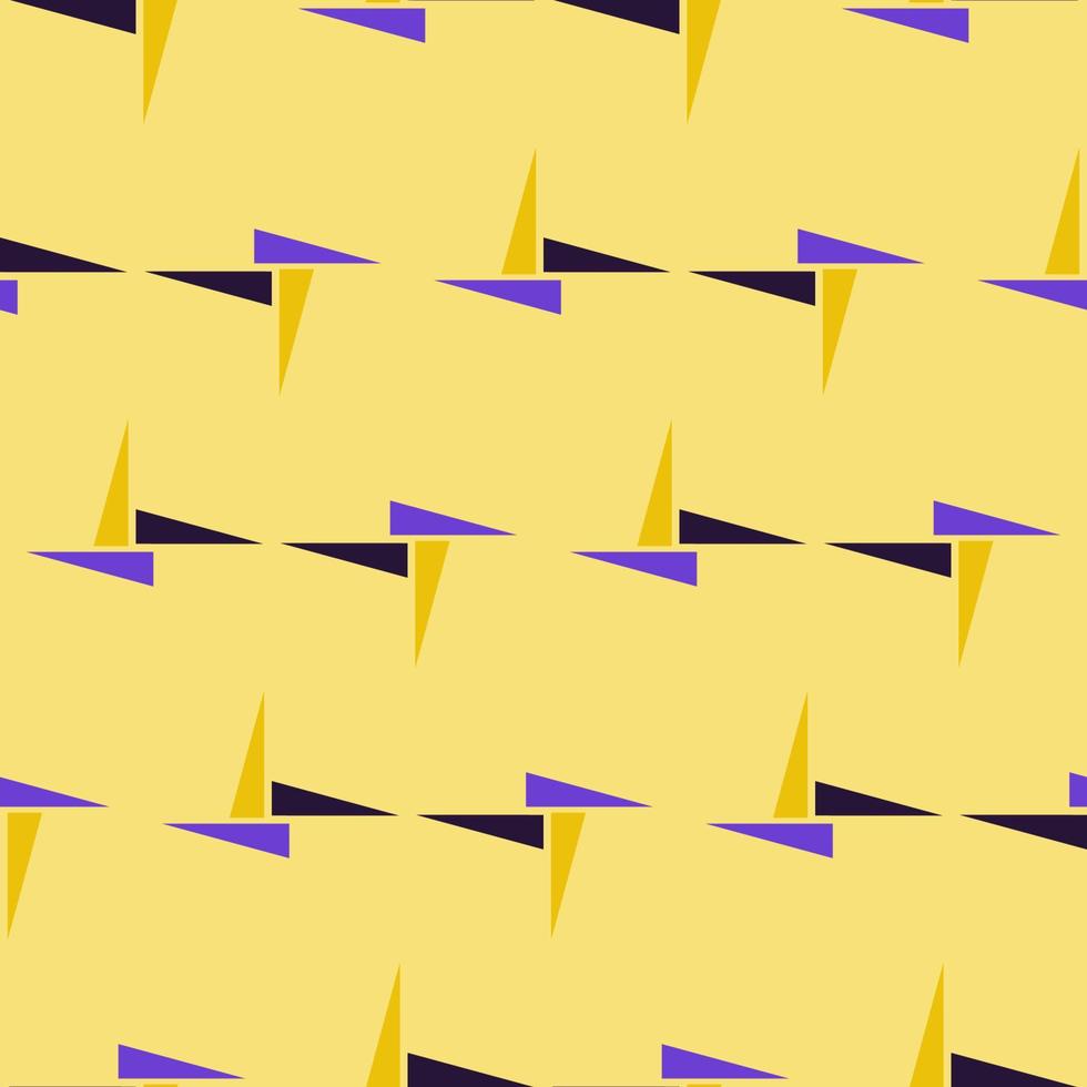 Bright grouped triangles pattern vector