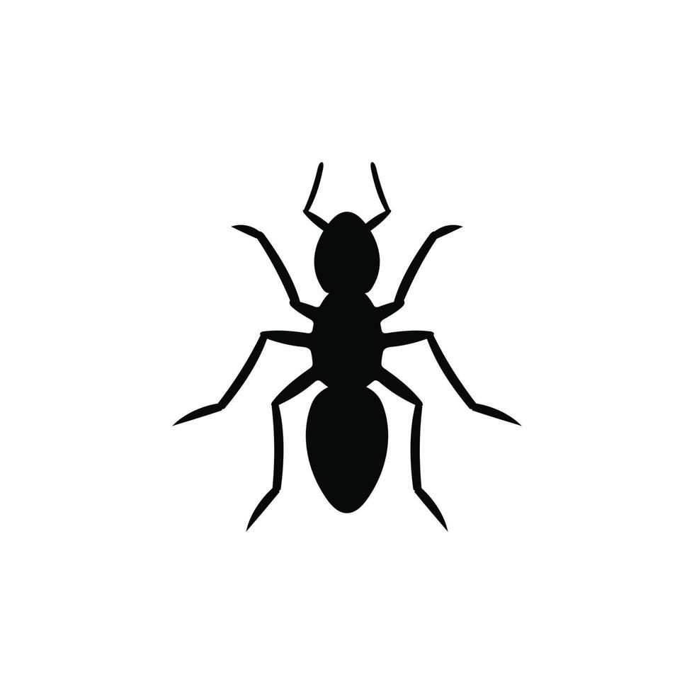 vector de icono plano simple hormiga