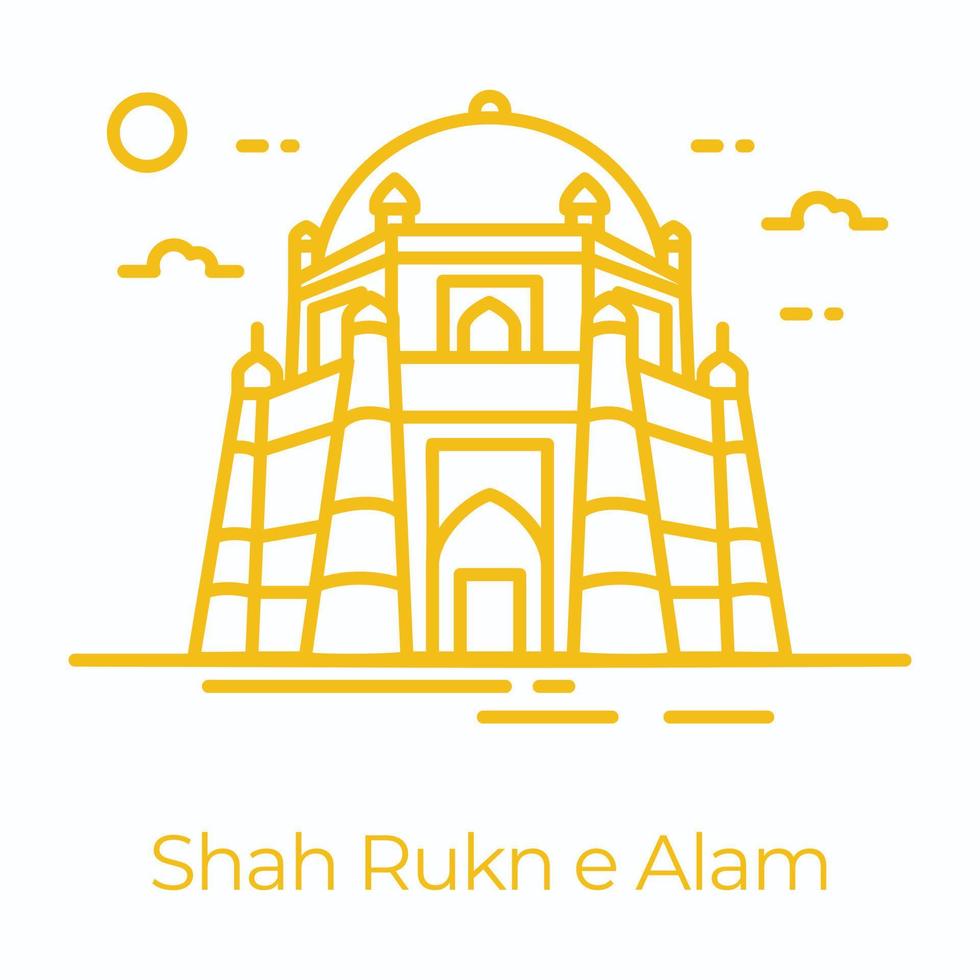Rukn e Alam vector