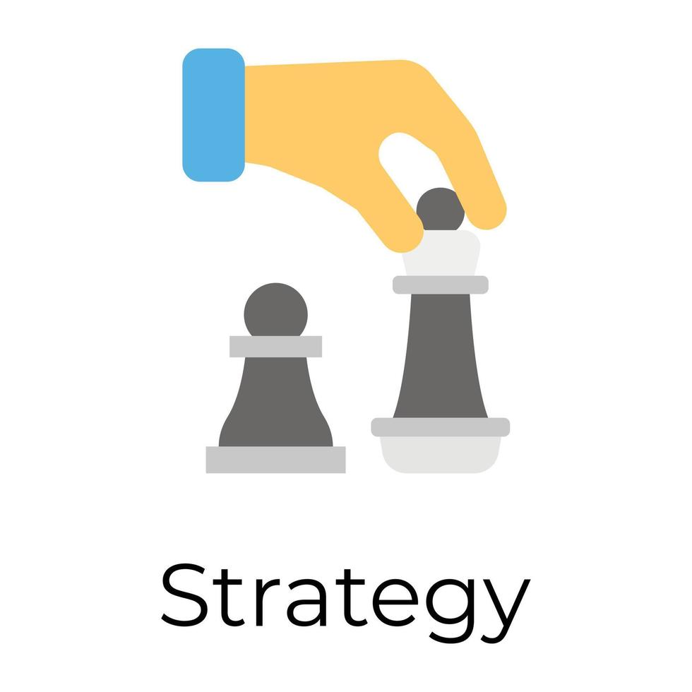 Trendy Strategy Concepts vector
