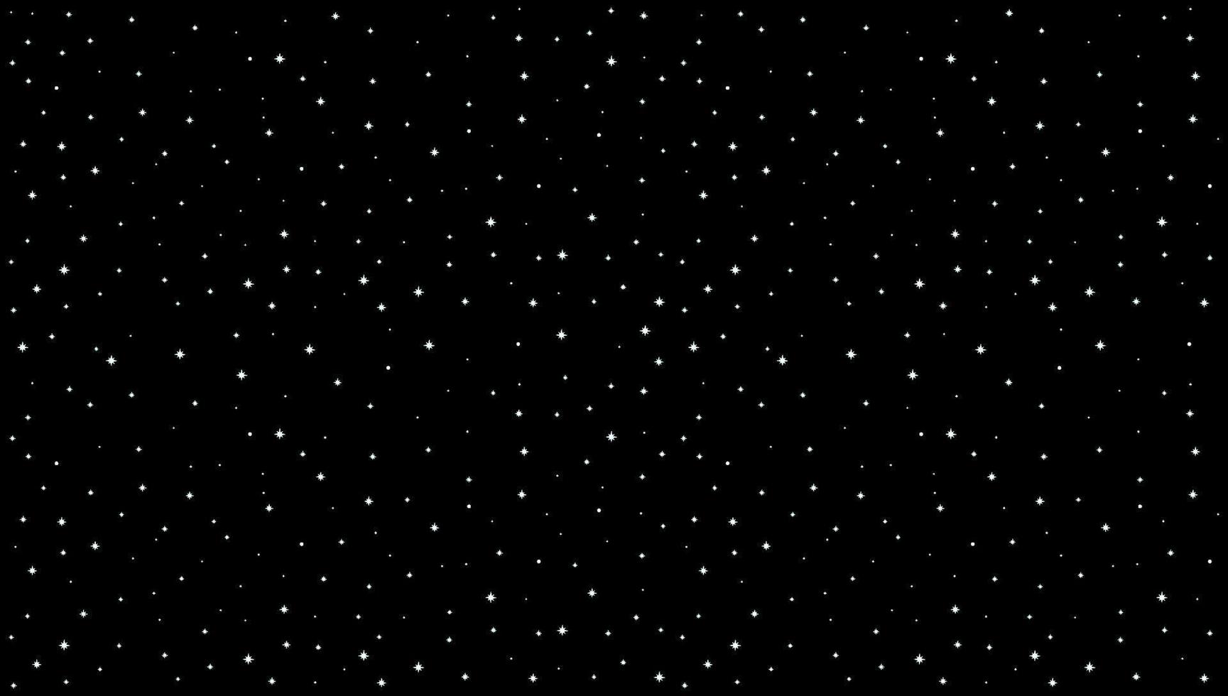 Galaxy pattern on a dark space background vector