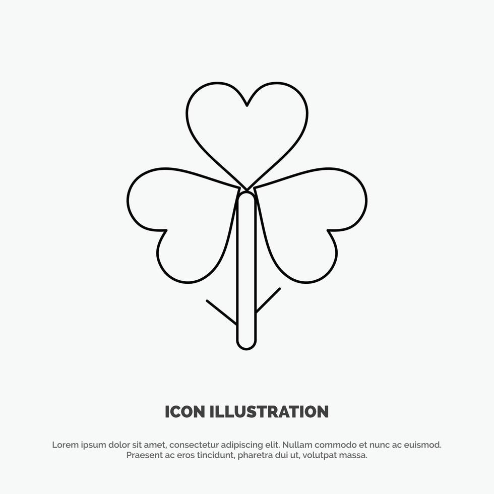 Flower Flora Floral Flower Nature Line Icon Vector