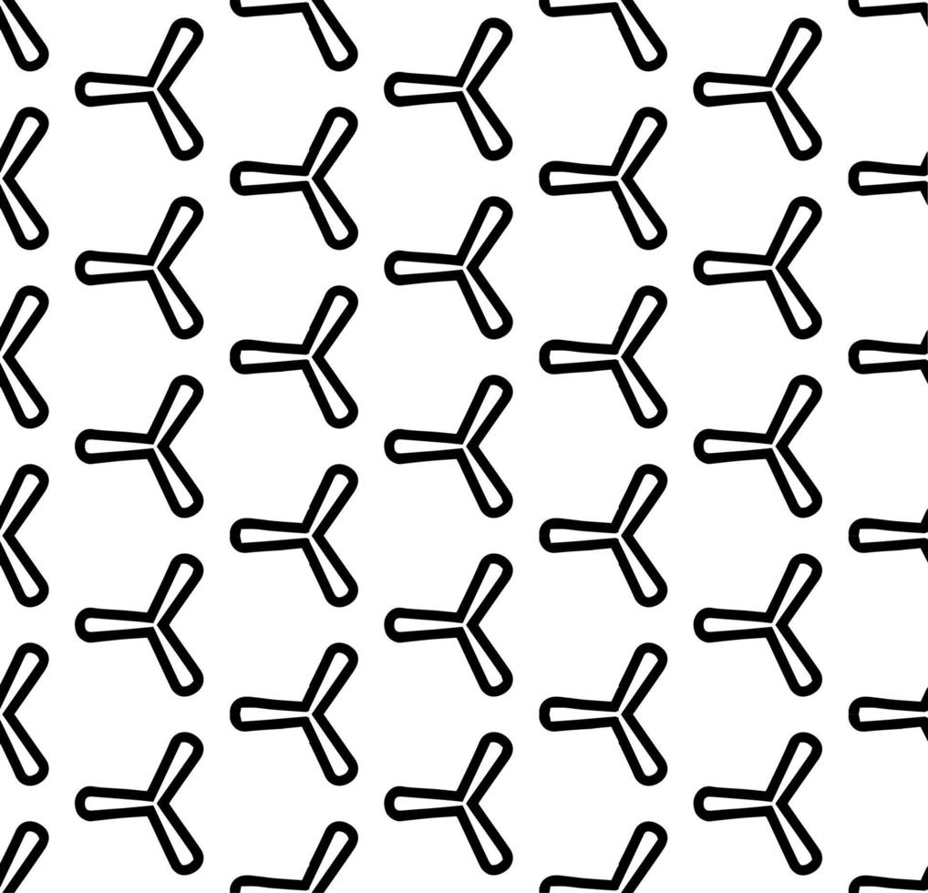Black and white seamless abstract pattern. Background and backdrop. Grayscale ornamental design. Mosaic ornaments. Vector graphic illustration.