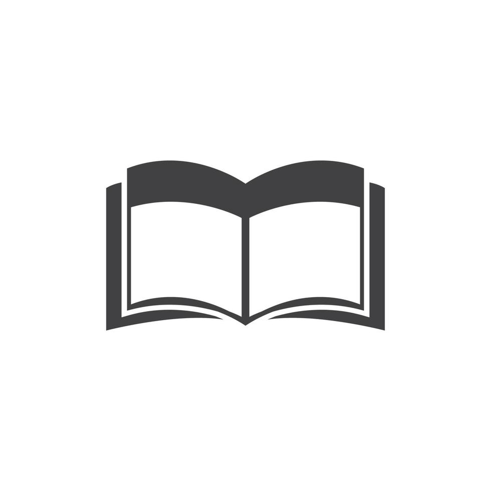 Book icon and symbol vector template