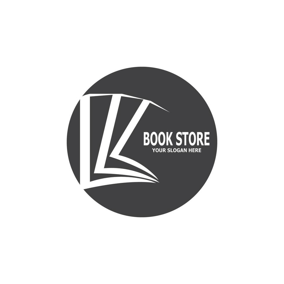 Book icon and symbol vector template