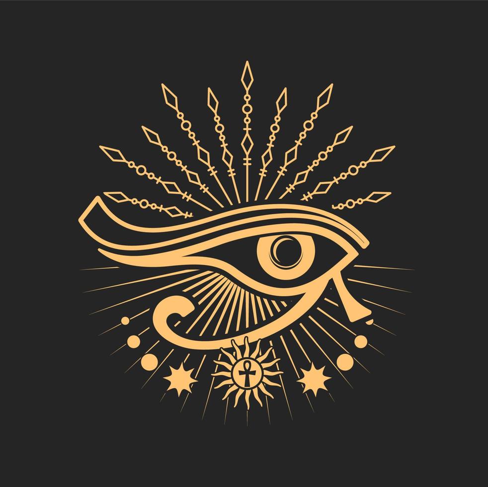 Occult esoteric sign ancient Egypt Horus eye cross 14636517 Vector Art at Vecteezy Occult esoteric sign ancient Egypt Horus eye cross 14636517 Vector Art at Vecteezy