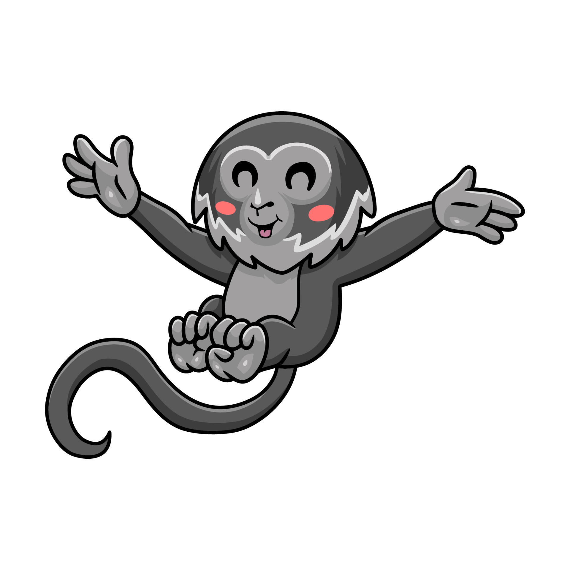 Cute Black Spider Monkey Cartoon Posing 14638373 Vector Art At Vecteezy cute-black-spider-monkey-cartoon-posing-14638373-vector-art-at-vecteezy
