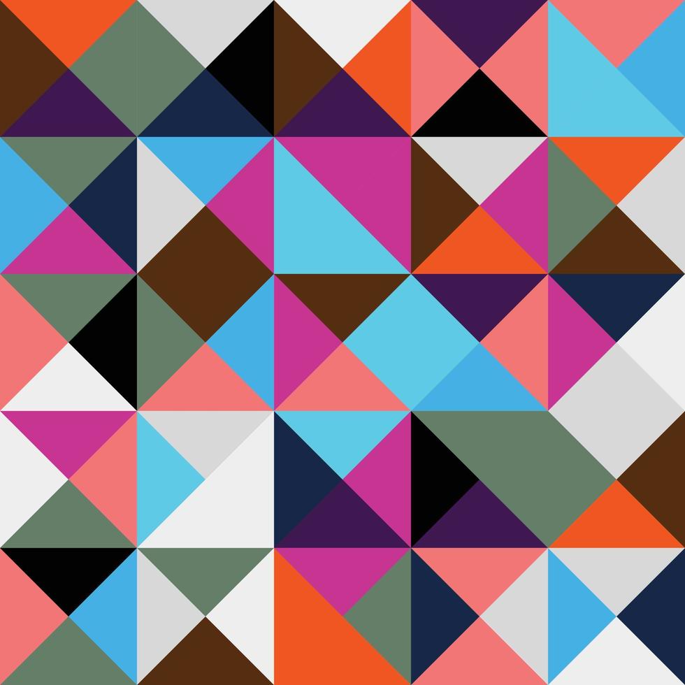 Geometric Rectangle shape Bauhaus pattern. Vector design and modern art template