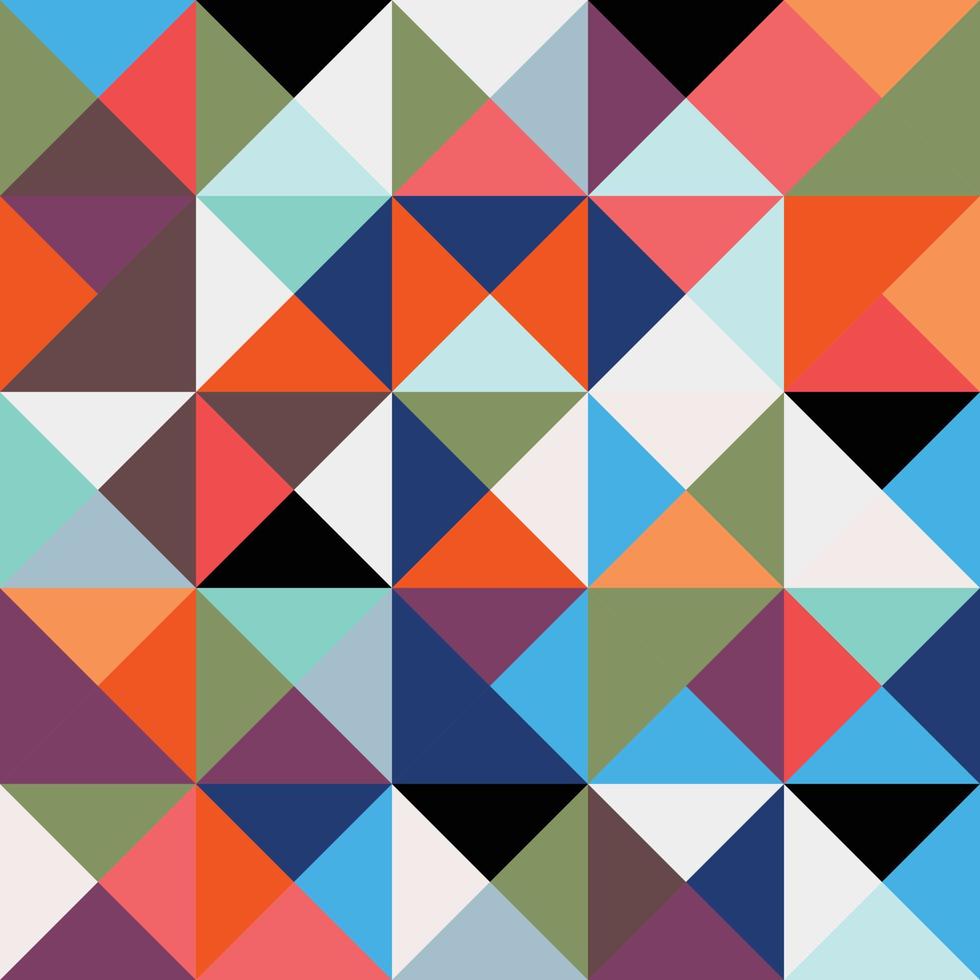 Geometric Rectangle shape Bauhaus pattern. Vector design and modern art template