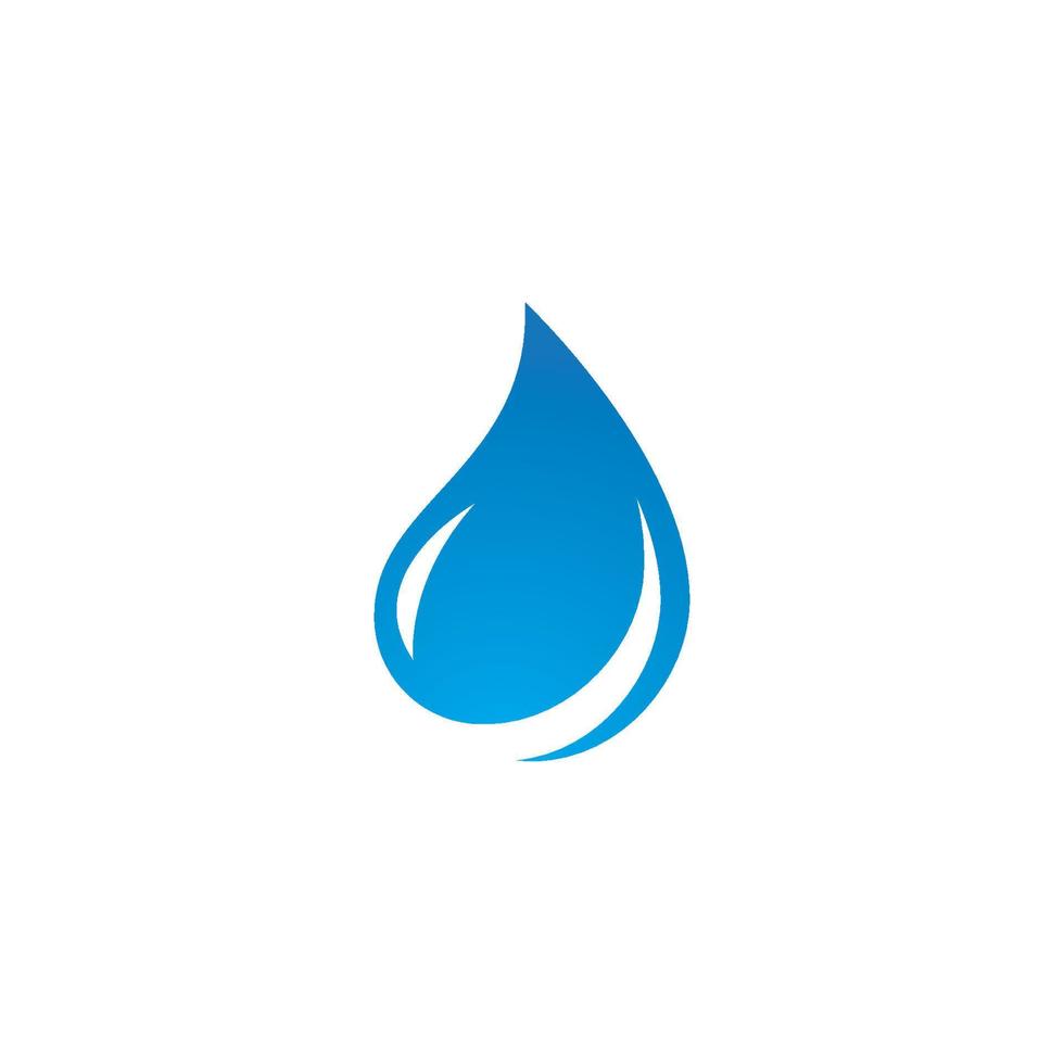 logotipo de gota de agua vector