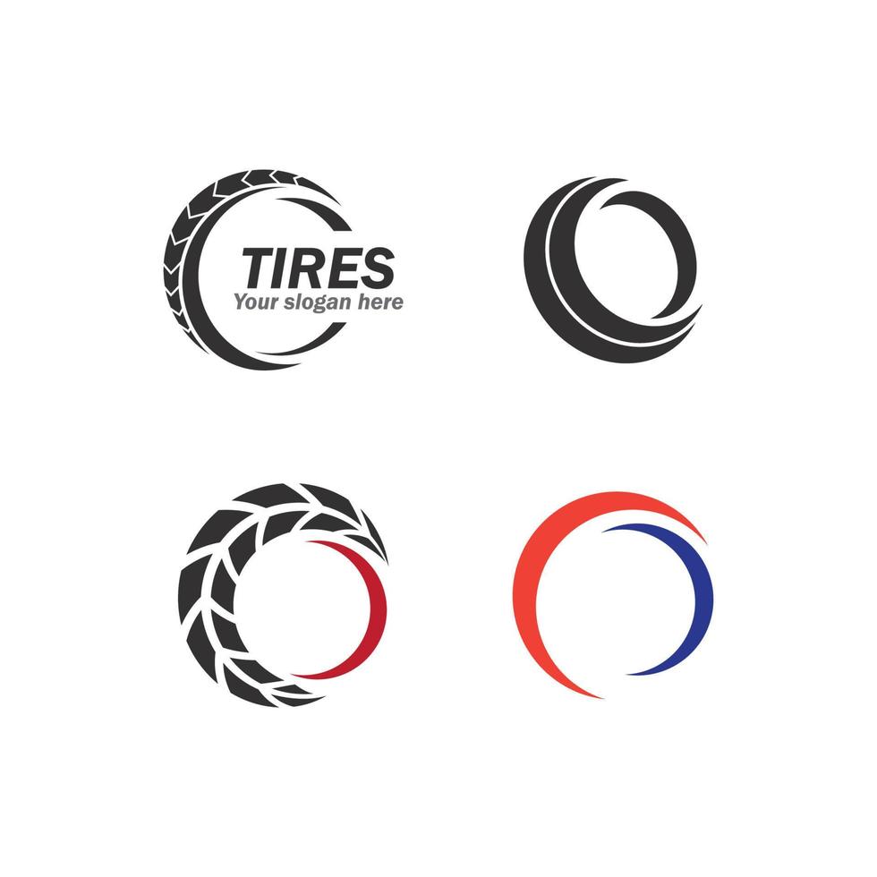 Tires logo vector