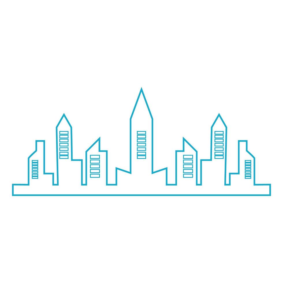 Modern City skyline vector