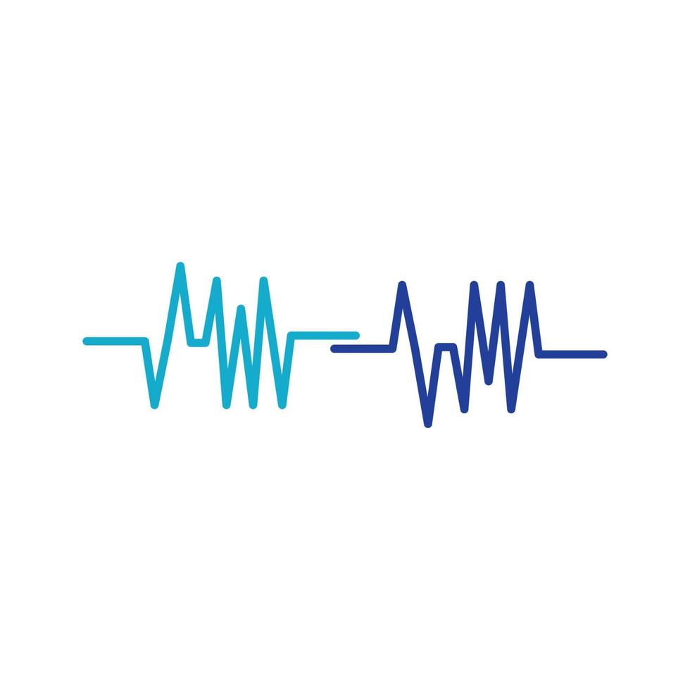 sound wave logo vector