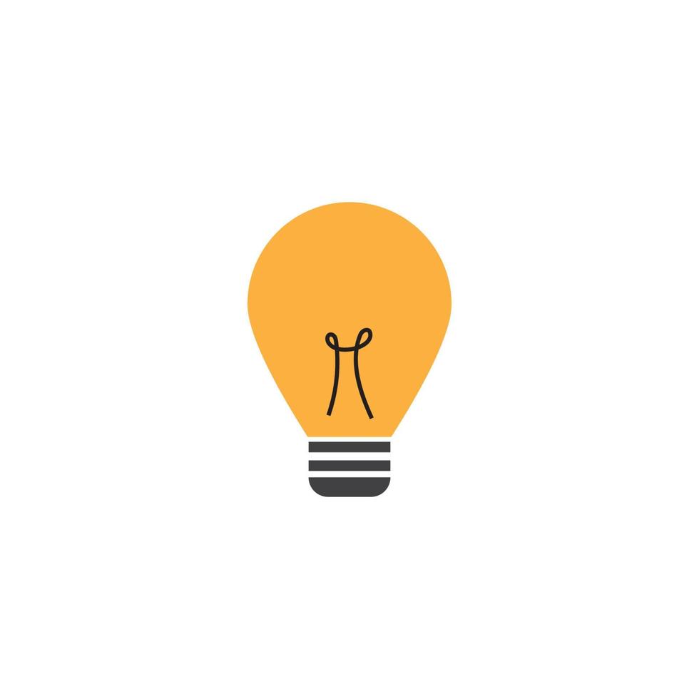 Bulb logo vector