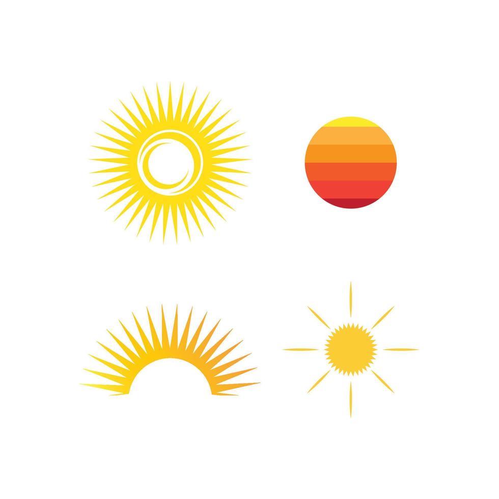 sun logo vector