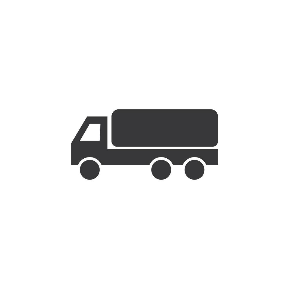 delivery truck icon vector