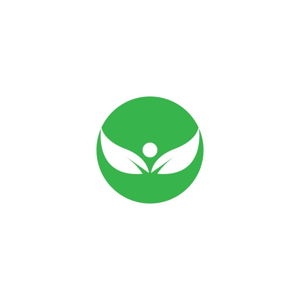 Eco tree leaf vector